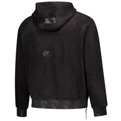 Minnesota Timberwolves Protege Eco-Friendly Functional Suede Fashion Tonal Hoodie - Black online