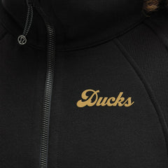 Anaheim Ducks lululemon Women's Long Scuba Oversized Half-Zip Funnel Neck - Black
