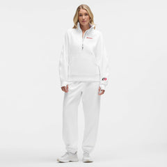 Carolina Hurricanes lululemon Women's Long Scuba Oversized Half-Zip Funnel Neck - White