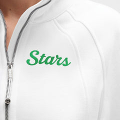 Dallas Stars lululemon Women's Long Scuba Oversized Half-Zip Funnel Neck - White