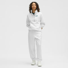 Minnesota Wild lululemon Women's Long Scuba Oversized Half-Zip Funnel Neck - White