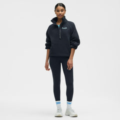 Seattle Kraken lululemon Women's Long Scuba Oversized Half-Zip Funnel Neck - True Navy