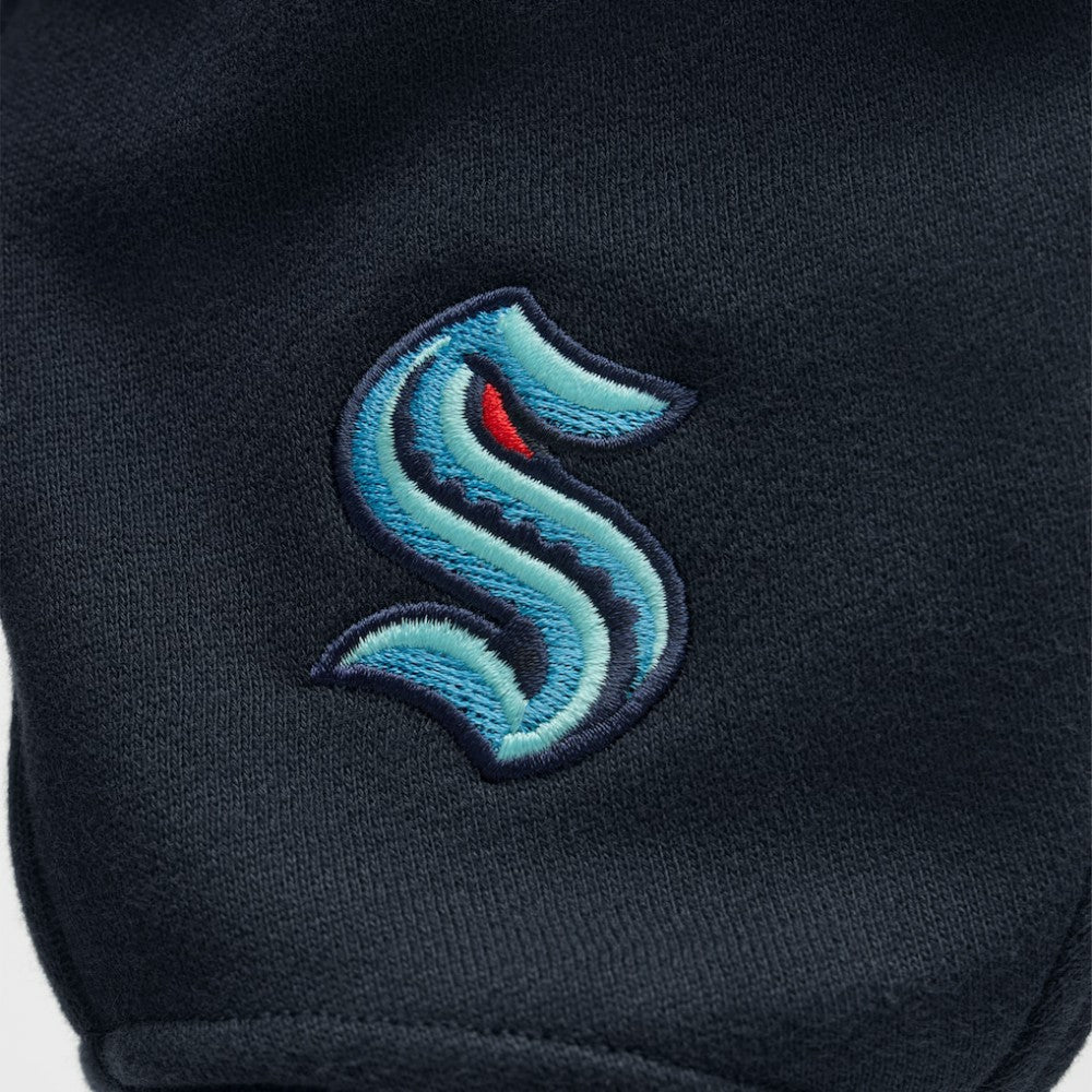 Seattle Kraken lululemon Women's Long Scuba Oversized Half-Zip Funnel Neck - True Navy