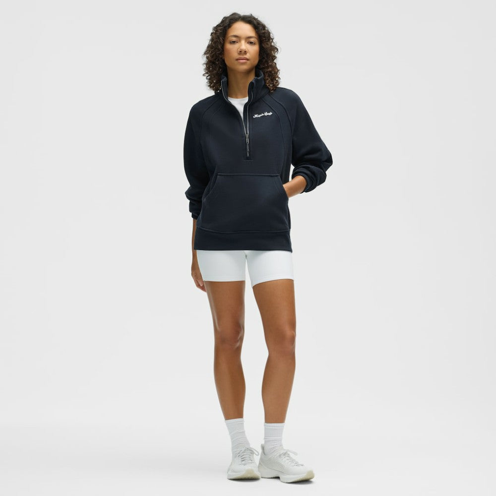 Toronto Maple Leafs lululemon Women's Long Scuba Oversized Half-Zip Funnel Neck - True Navy