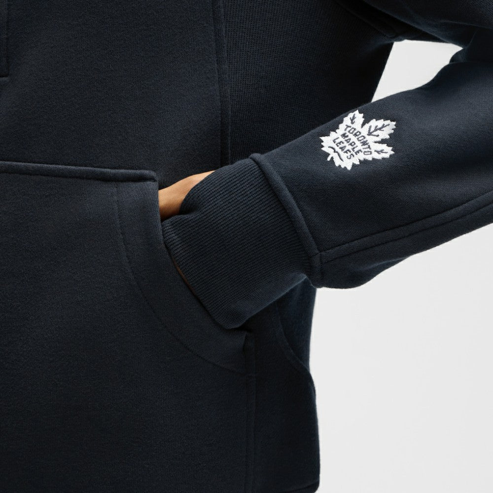 Toronto Maple Leafs lululemon Women's Long Scuba Oversized Half-Zip Funnel Neck - True Navy