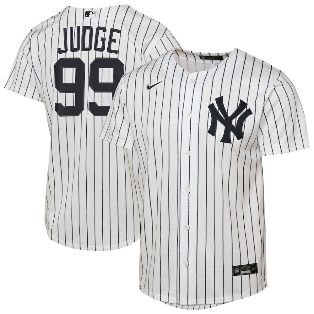 Aaron Judge New York Yankees Youth Home Replica Player Jersey White
