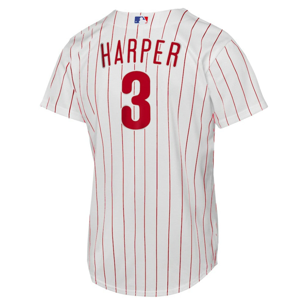 Bryce Harper Philadelphia Phillies Youth Home Replica Player Jersey White