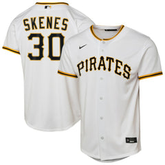 Paul Skenes Pittsburgh Pirates Youth Home Replica Player Jersey White
