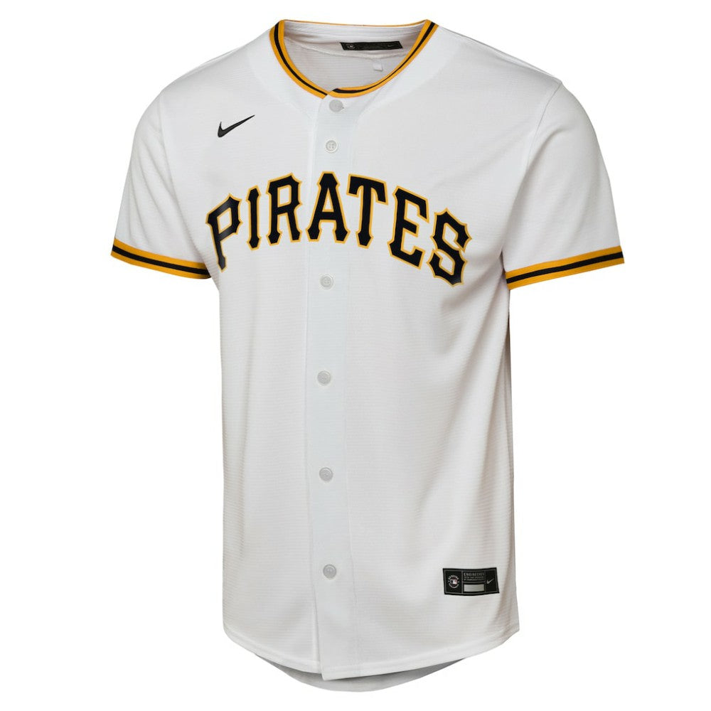 Paul Skenes Pittsburgh Pirates Youth Home Replica Player Jersey White