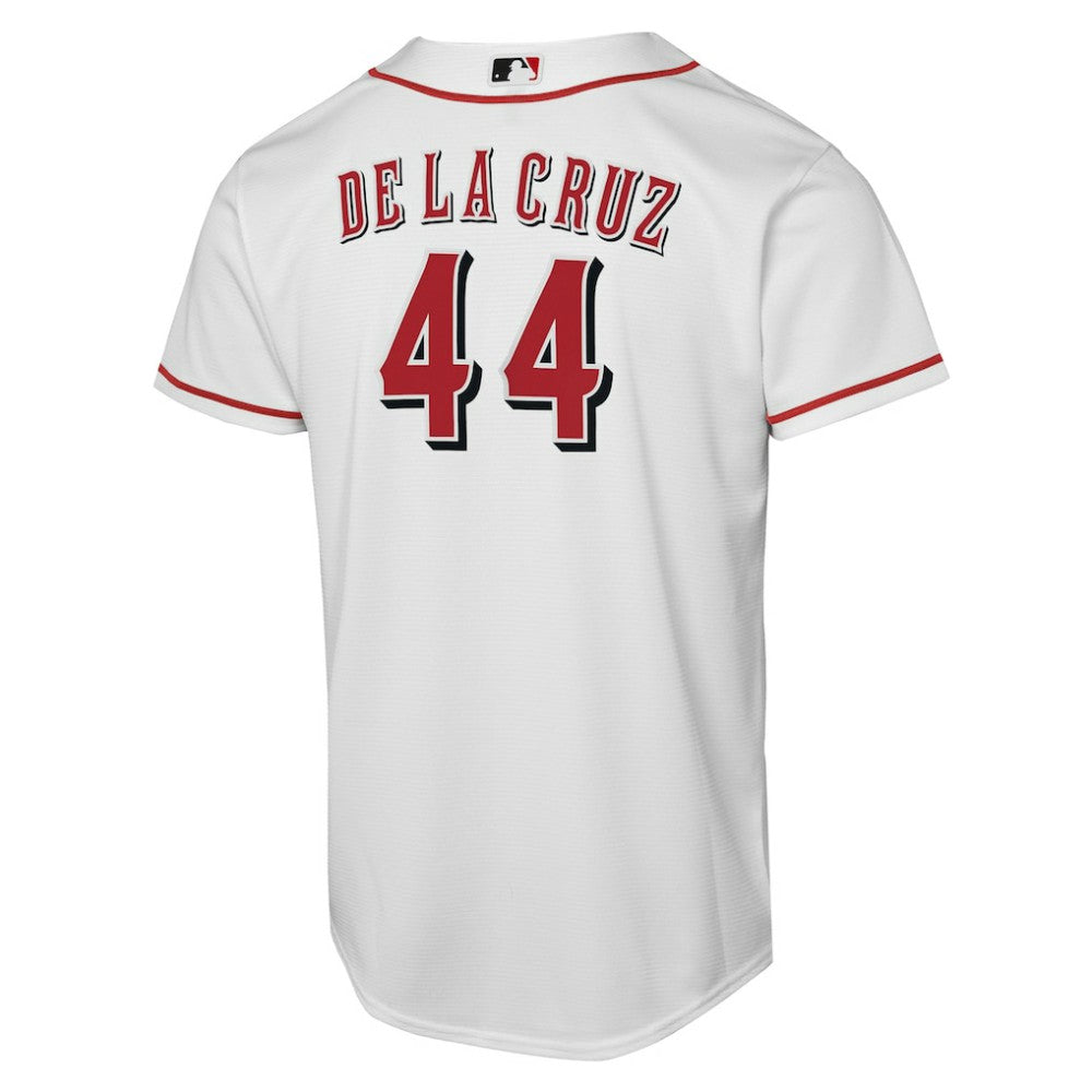 Elly De La Cruz Cincinnati Reds Youth Home Replica Player Jersey White