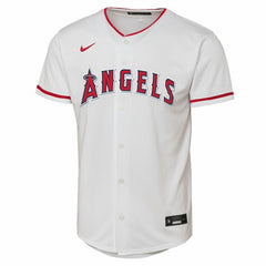 Mike Trout Los Angeles Angels Youth Home Replica Player Jersey White