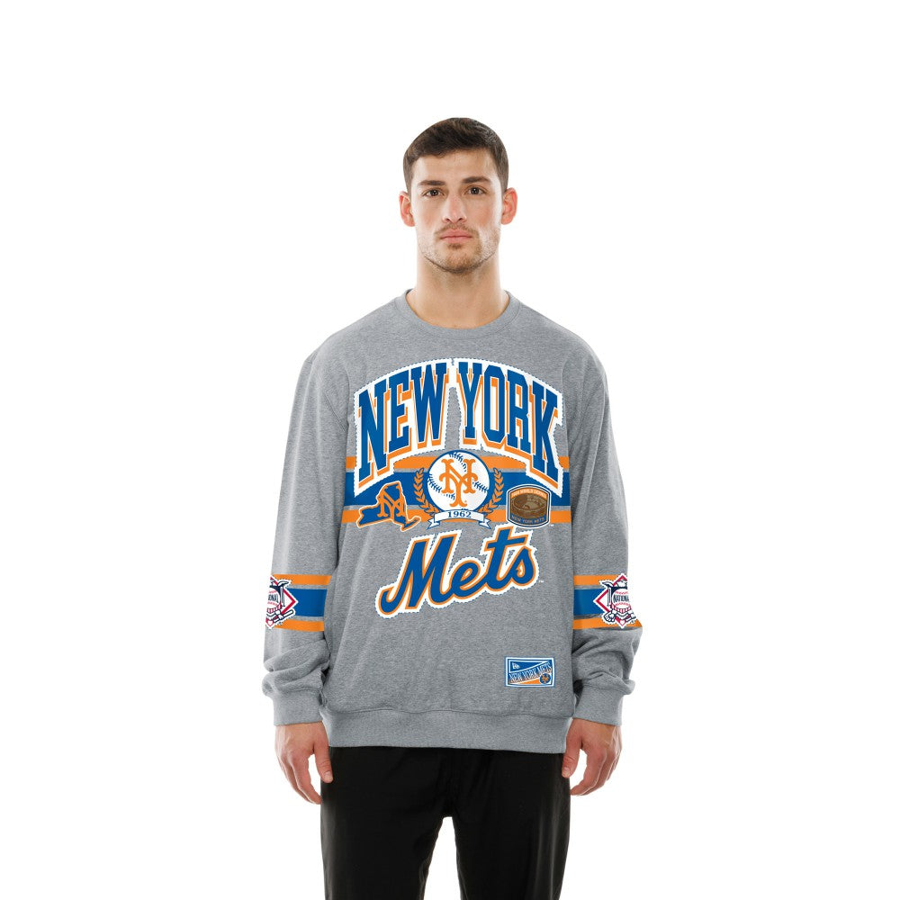 New York Mets Sport Classics Sweatshirt Gray