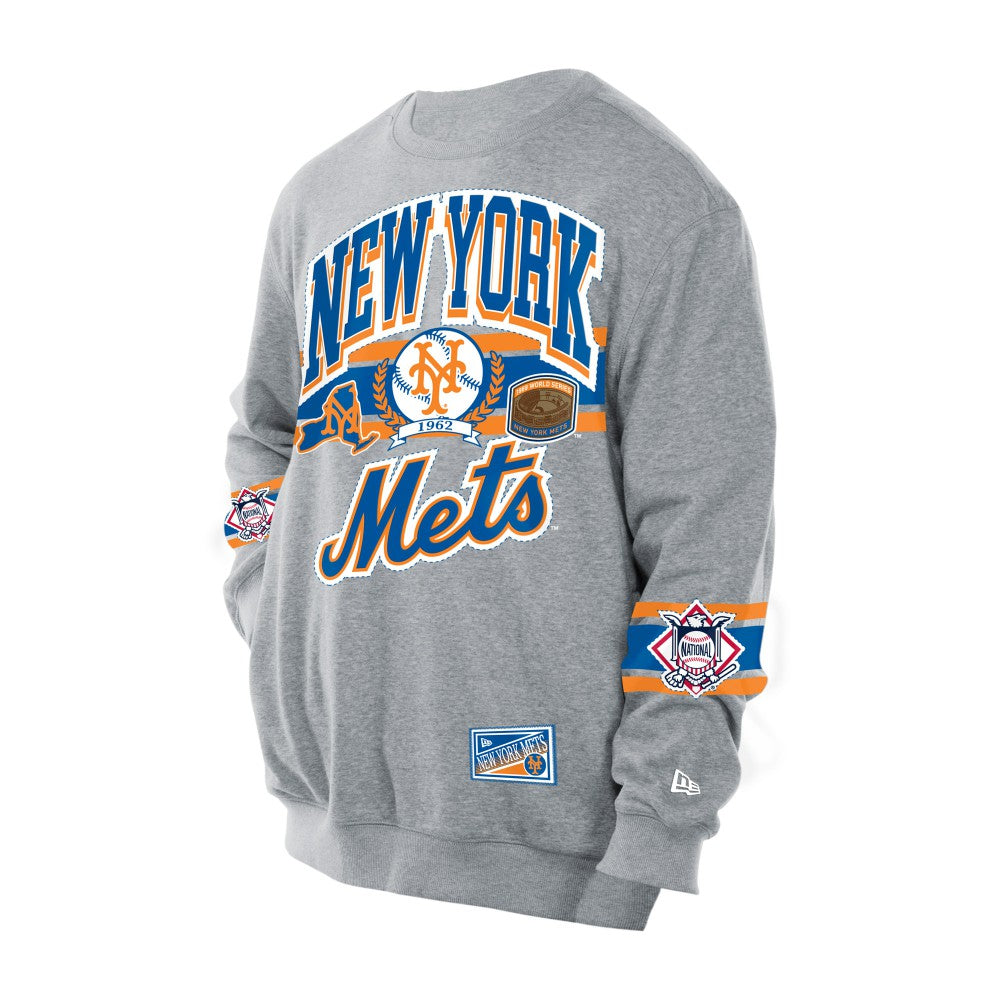 New York Mets Sport Classics Sweatshirt Gray