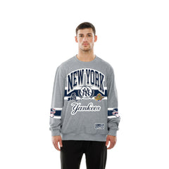 New York Yankees Sport Classics Sweatshirt Gray