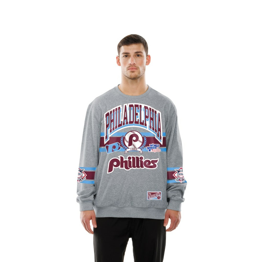Philadelphia Phillies Sport Classics Sweatshirt Gray