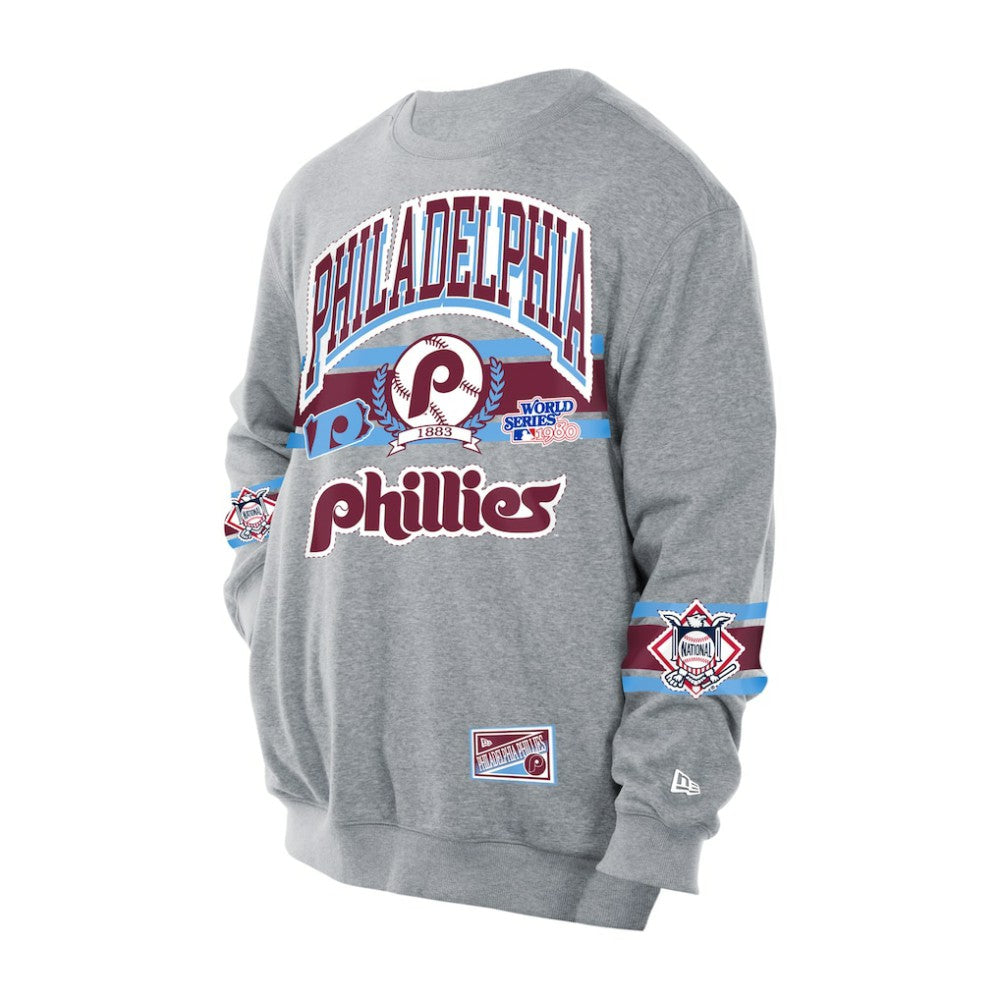 Philadelphia Phillies Sport Classics Sweatshirt Gray