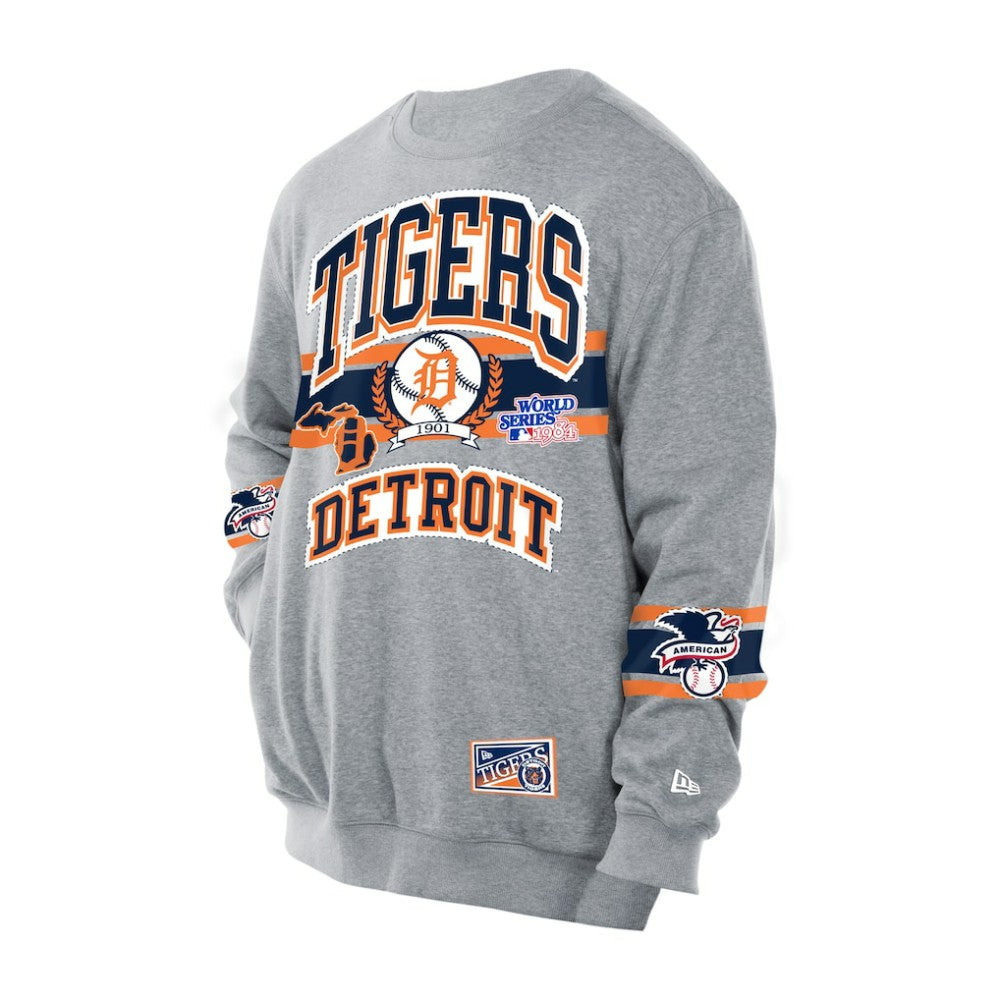Detroit Tigers Sport Classics Sweatshirt Gray