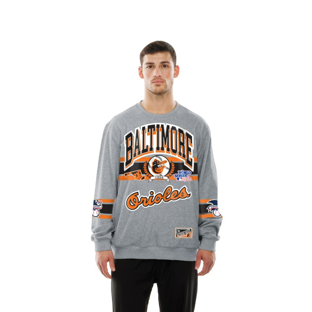 Baltimore Orioles Sport Classics Sweatshirt Gray