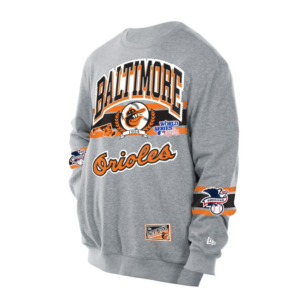 Baltimore Orioles Sport Classics Sweatshirt Gray