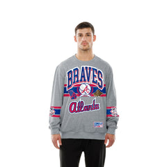 Atlanta Braves Sport Classics Sweatshirt Gray