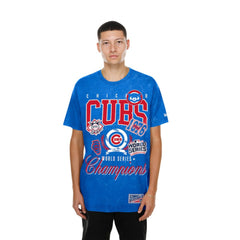 Chicago Cubs Mineral Wash T-Shirt Royal