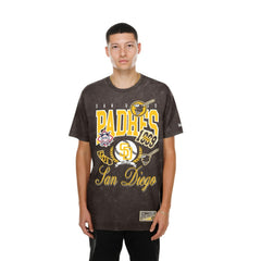 San Diego Padres Mineral Wash T-Shirt Brown