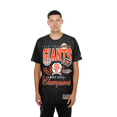 San Francisco Giants Mineral Wash T-Shirt Black