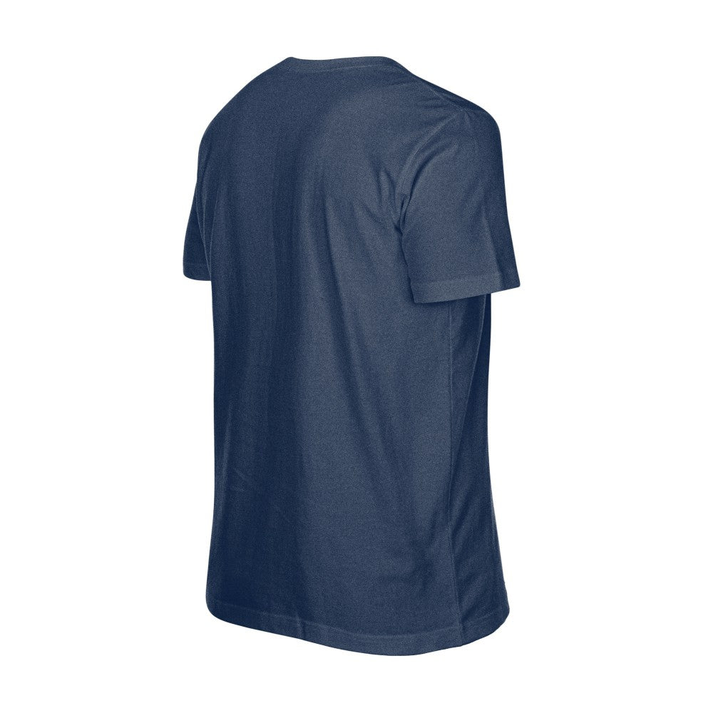 Cleveland Guardians  Oversized Throwback Distressed T-Shirt Navy