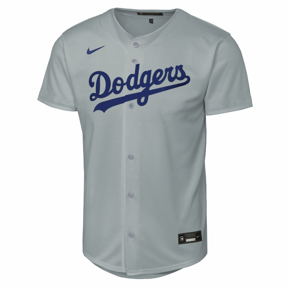 Los Angeles Dodgers Youth Alternate Replica Jersey Gray