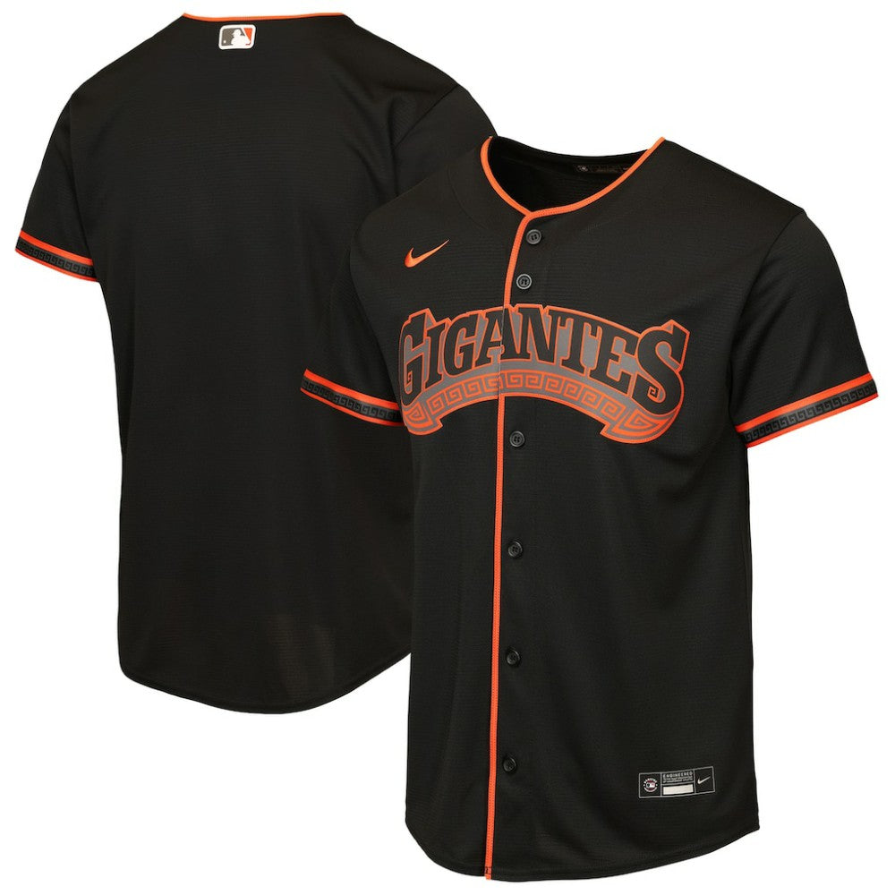 San Francisco Giants Youth Alternate Replica Jersey Black