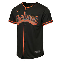 San Francisco Giants Youth Alternate Replica Jersey Black