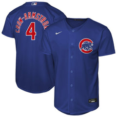 Pete Crow-Armstrong Chicago Cubs Youth Alternate Replica Jersey Rush Blue
