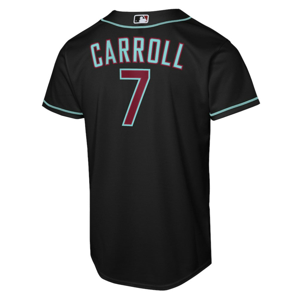 Corbin Carroll Arizona Diamondbacks Youth Alternate Replica Jersey Black
