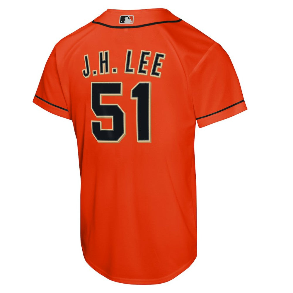 Jung Hoo Lee San Francisco Giants Youth Alternate Replica Jersey Orange