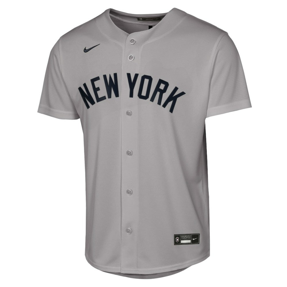 Aaron Judge New York Yankees Youth Road Replica Jersey Gray