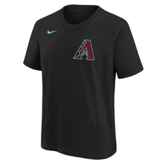 Ketel Marte Arizona Diamondbacks Youth Name & Number T-Shirt Black