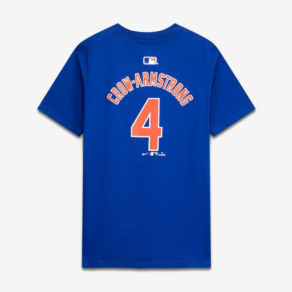 Pete Crow-Armstrong Chicago Cubs Youth Name & Number T-Shirt Royal