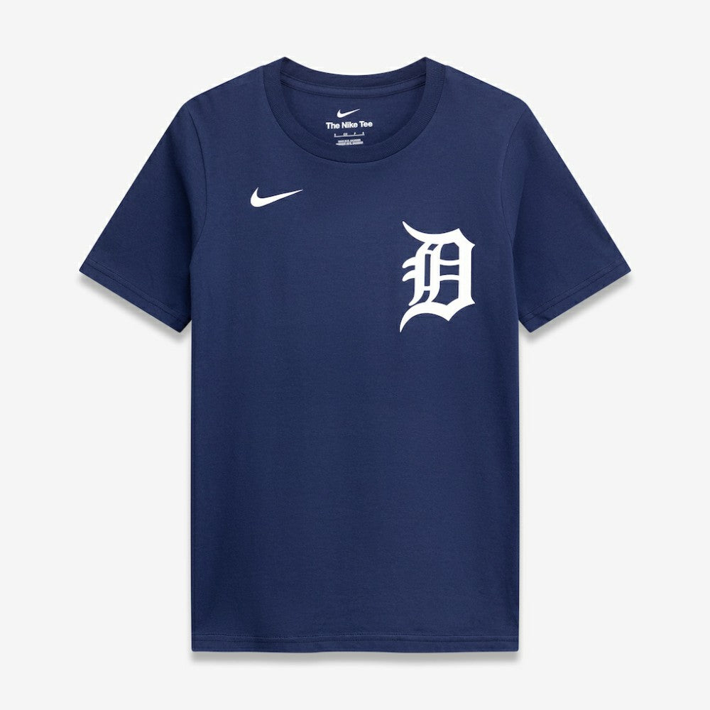 Riley Greene Detroit Tigers Youth Name & Number T-Shirt Navy