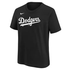 Shohei Ohtani Los Angeles Dodgers Youth Name & Number T-Shirt Black