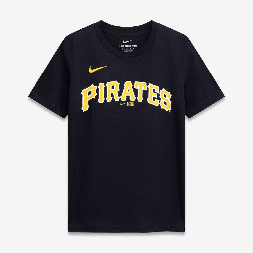 Paul Skenes Pittsburgh Pirates Youth Name & Number T-Shirt Black