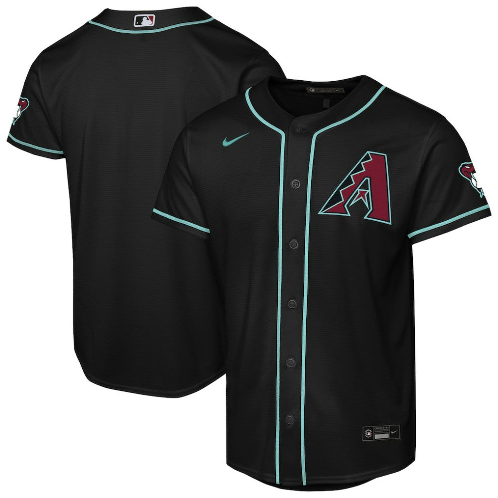 Arizona Diamondbacks Youth Alternate Stadium Jersey Black