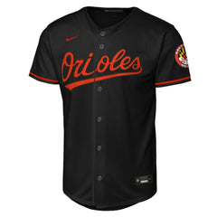 Baltimore Orioles Youth Alternate Stadium Jersey Black