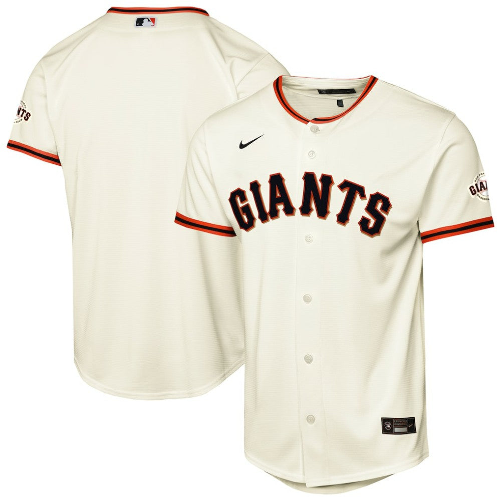 San Francisco Giants Youth Home Stadium Jersey Cream