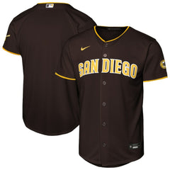 San Diego Padres Youth Home Stadium Jersey Brown