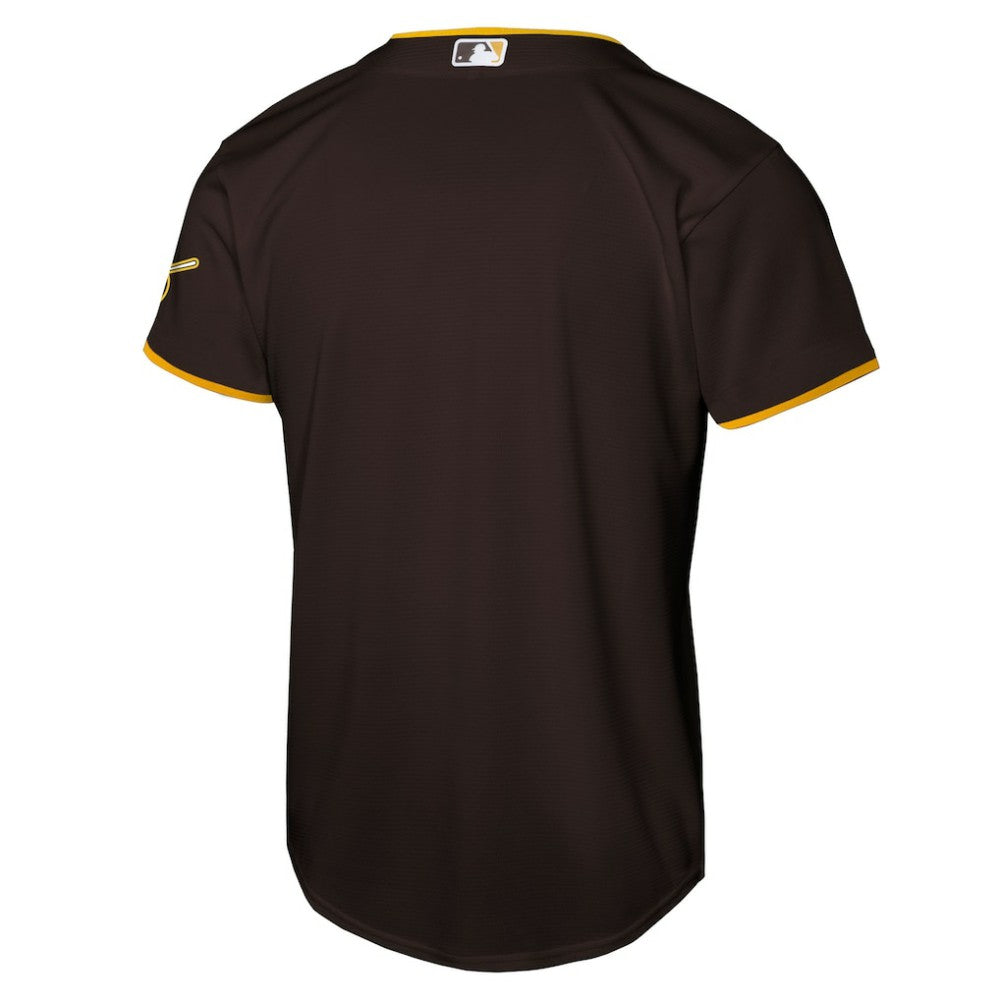 San Diego Padres Youth Home Stadium Jersey Brown