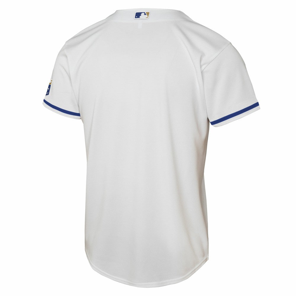 Kansas City Royals Youth Home Stadium Jersey White