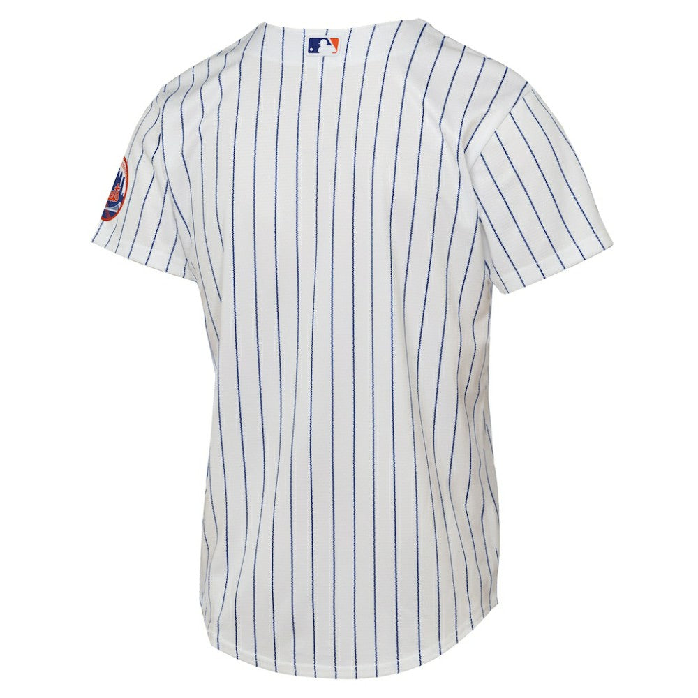 New York Mets Youth Home Stadium Jersey White