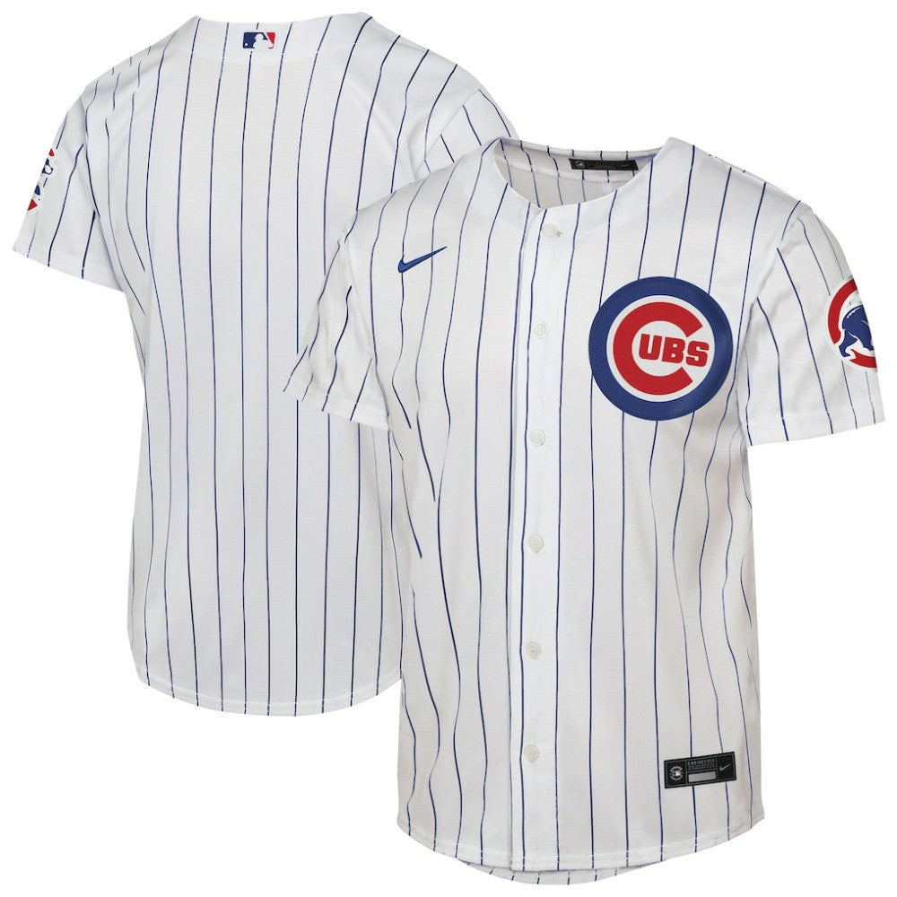 Chicago Cubs Youth Home Stadium Jersey White