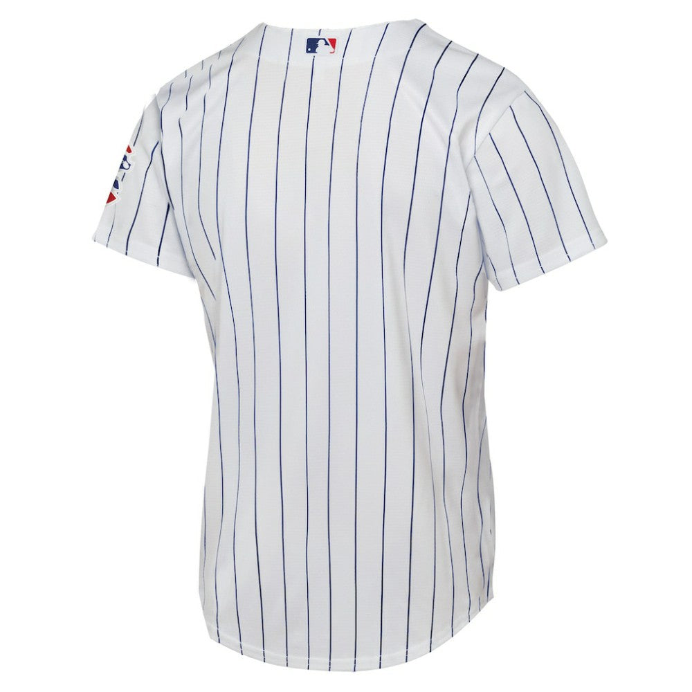 Chicago Cubs Youth Home Stadium Jersey White