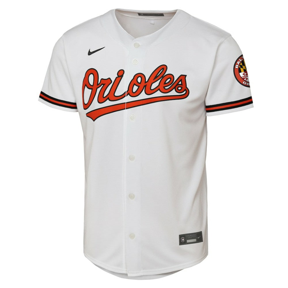 Baltimore Orioles Youth Home Stadium Jersey White